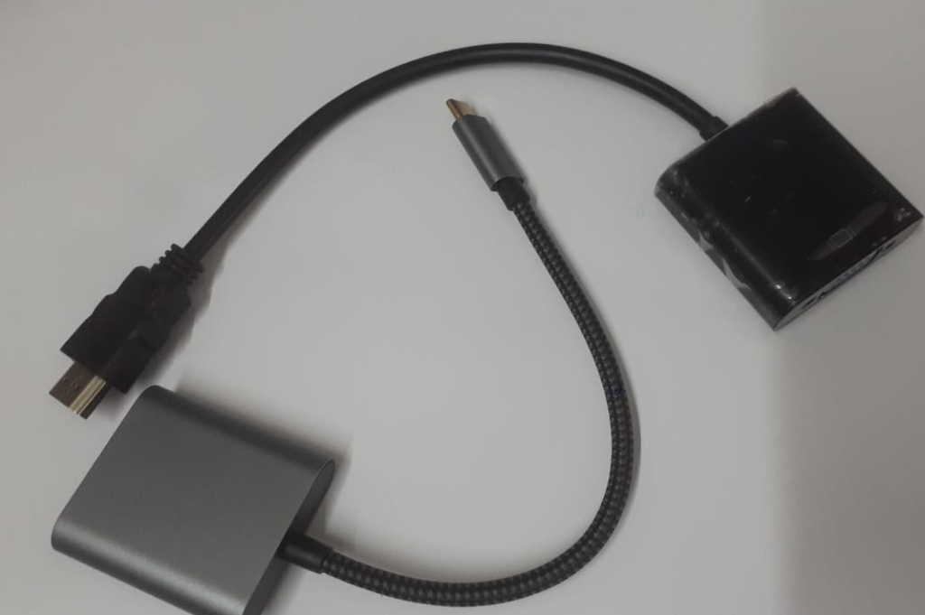 C pin & HDMI converter